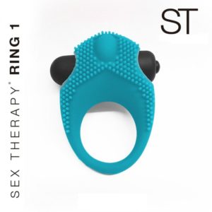 ANILLO DE SILICONA CON VIBRADOR A PILAS