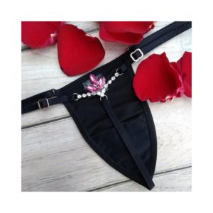 COLA LESS HILO STRASS