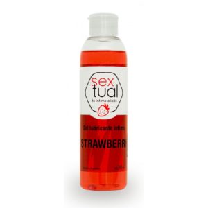 GEL LUBRICANTE FRUTILLA X 200 ML SEXTUAL