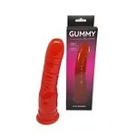 CONSOLADOR SUCK AMERICANO BANANA ROJO 23 X 4 CM