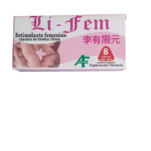 VIGORIZANTE FEMENINO X 8 CAPSULAS ESTIMULANTE