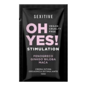 CREMA ESTIMULANTE PARA ORGASMOS MAS INTENSOS OH YES! EN SACHET