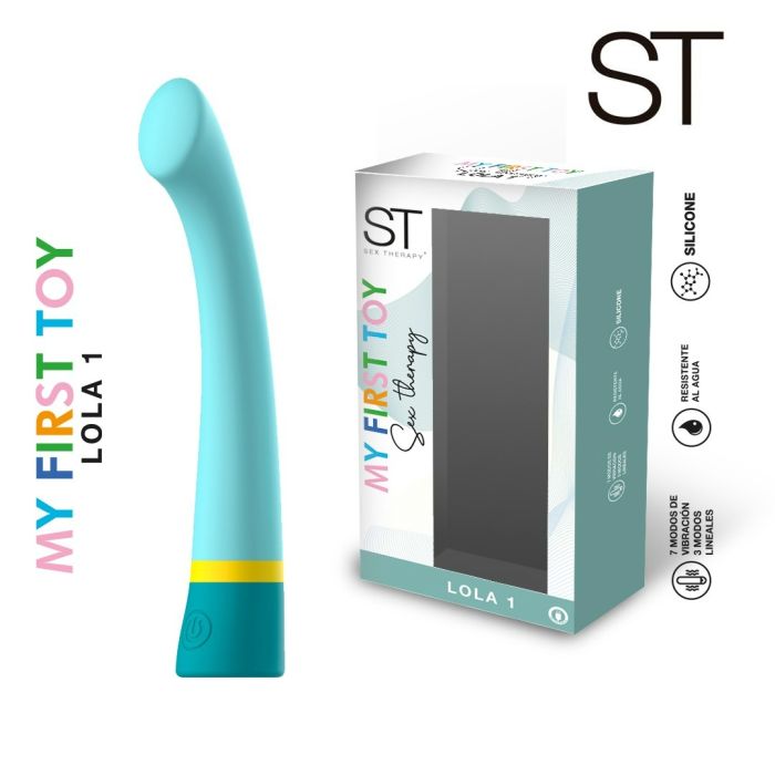 VIBRADOR DE DISEÑO CURVO LOLA 1 USB - Imagen 2