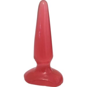 PLUG ANAL DE SILICONA ROJO