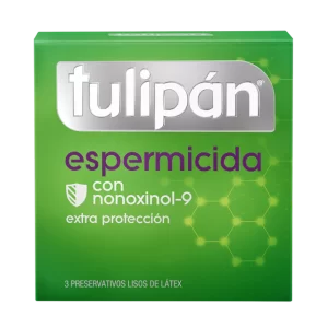 PRESERVATIVO TULIPAN ESPERMICIDA