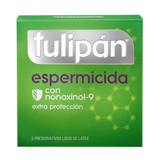 PRESERVATIVO TULIPAN ESPERMICIDA