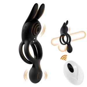 ANILLO VIBRADOR DOBLE COUPLE CON CONTROL REMOTO