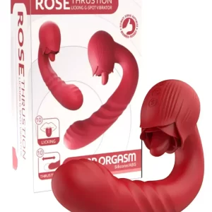 VIBRADOR 3 EN UNO CON LENGUA EN UNA DE SUS PARTES USB