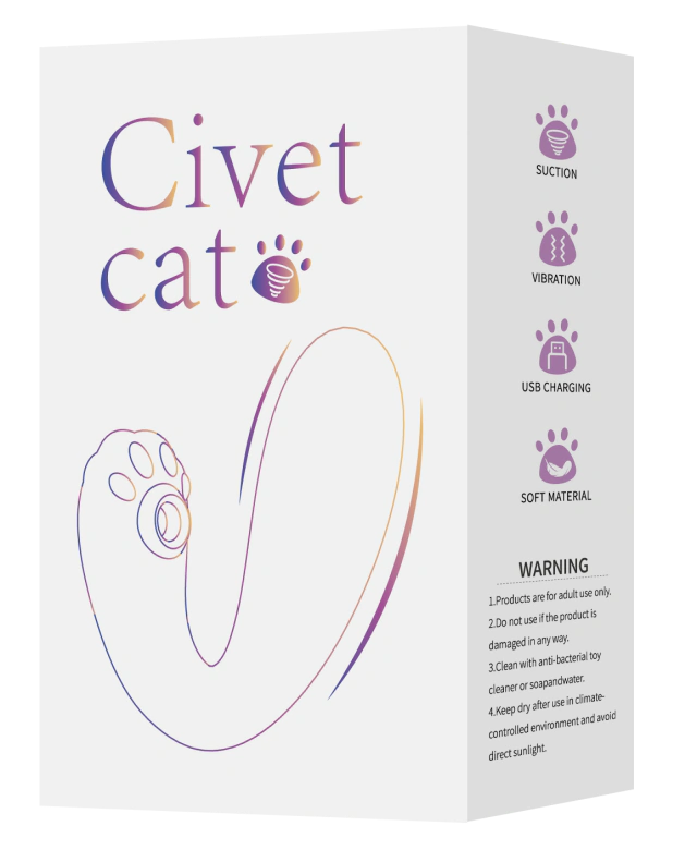 VIBRADOR Y SUCCIONADOR CON APP CAT 2 USB - Imagen 2
