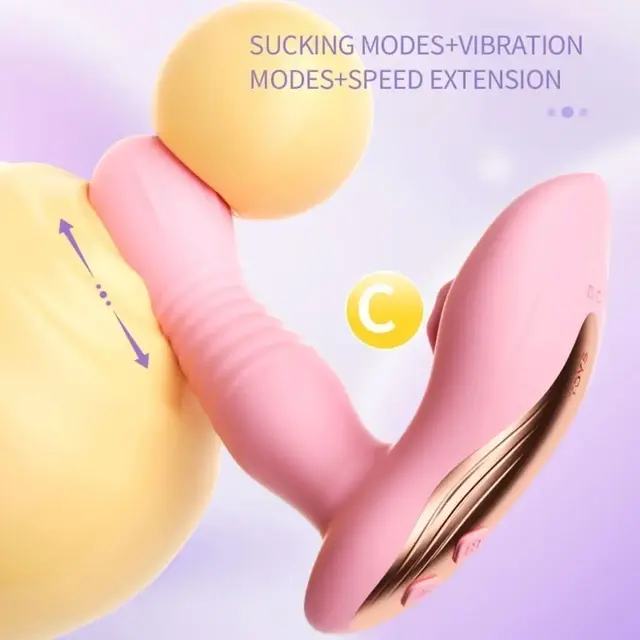 VIBRADOR SUCCIONADOR CON CONTROL REMOTO SUBE Y BAJA USB - Imagen 4
