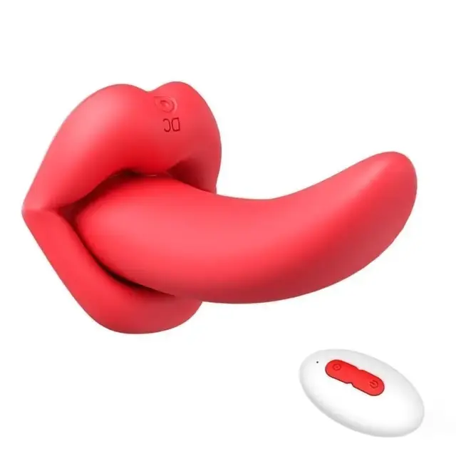 ESTIMULADOR KISS 1 VIBRADOR BESO CON CONTROL REMOTO - Imagen 2