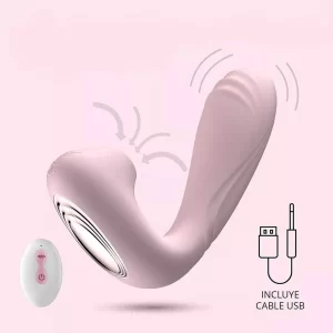 VIBRADOR Y SUCCIONADOR ZOE CON CONTROL REMOTO