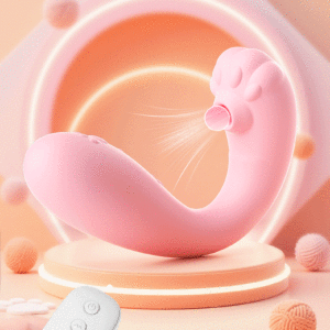VIBRADOR Y SUCCIONADOR CAT CON CONTROL REMOTO