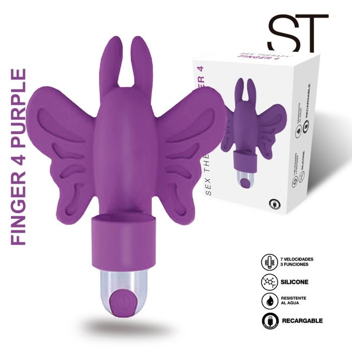ESTIMULADOR MARIPOSA PARA EL DEDO USB CON BALA